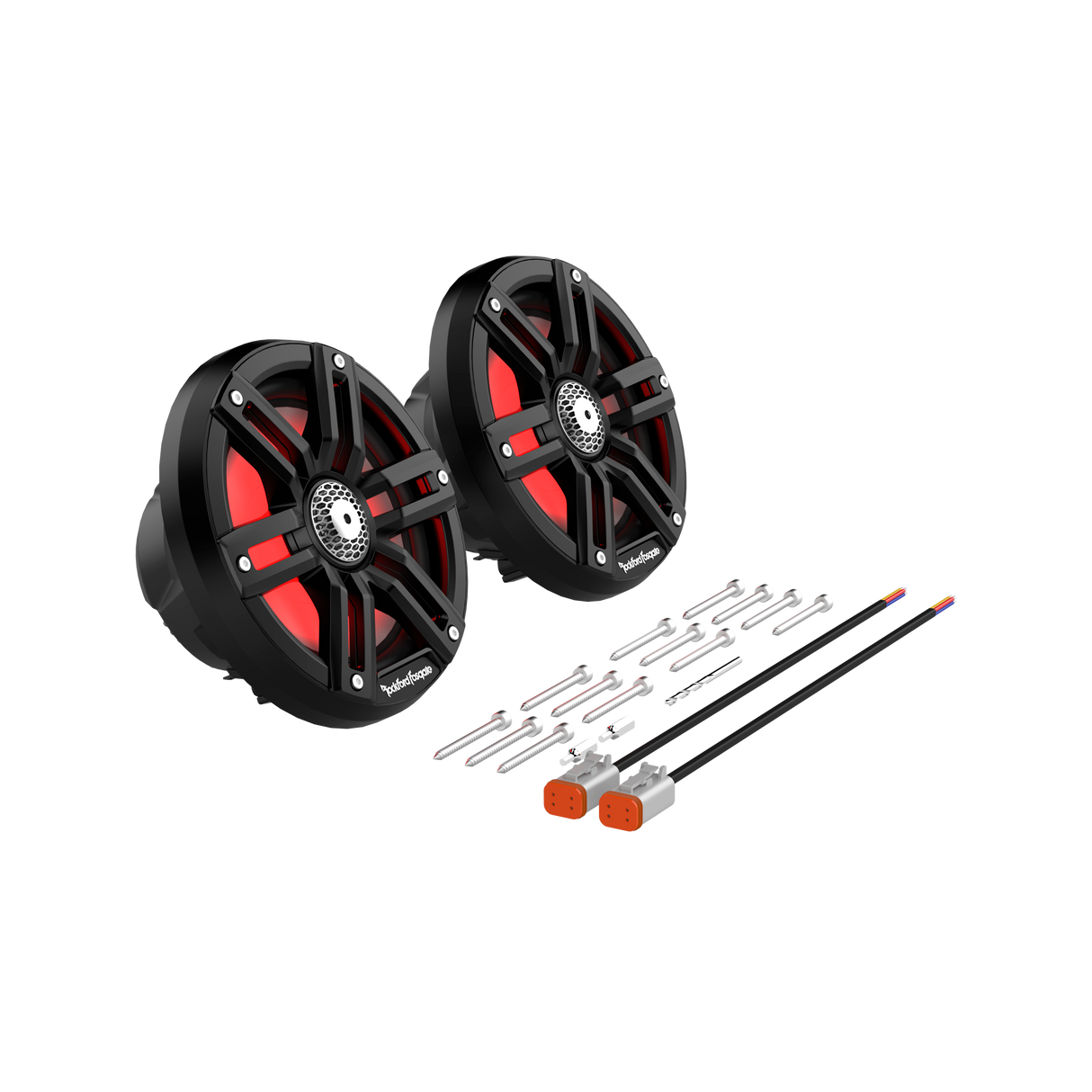 M2 6.5” Color Optix™ Marine 2-Way Speakers (Black)