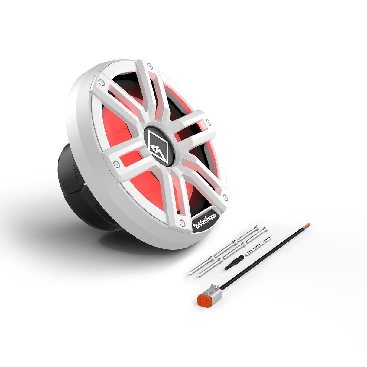 M2 10" DVC 2ohm Color Optix™ Infinite Baffle Marine Subwoofer - White