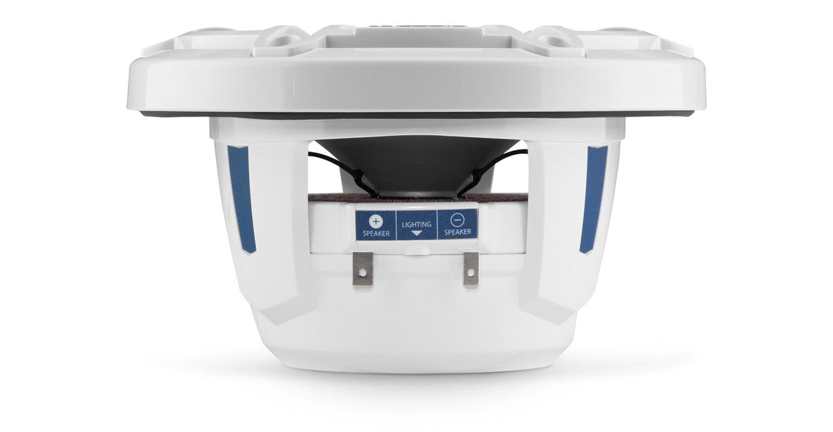 JL Audio M6-650X-S-GwGw 6.5" Marine Coaxial Speakers - Gloss White Sportes Grills (Pair) JL Audio