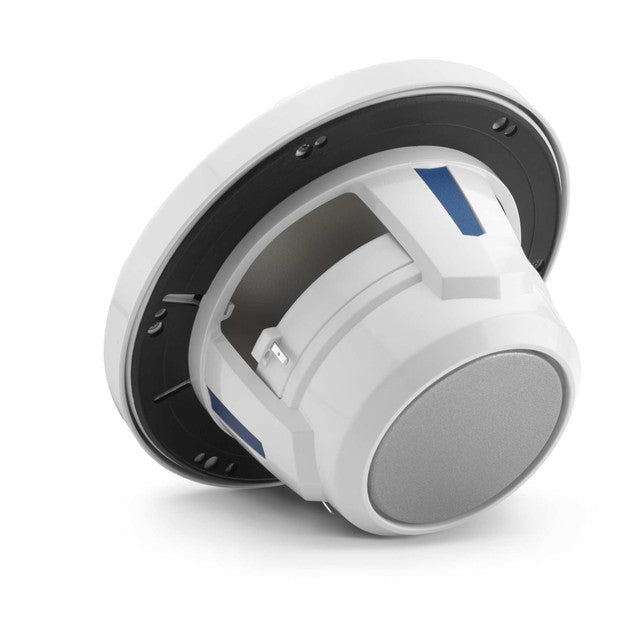 JL Audio M6-650X-S-GwGw 6.5" Marine Coaxial Speakers - Gloss White Sportes Grills (Pair)