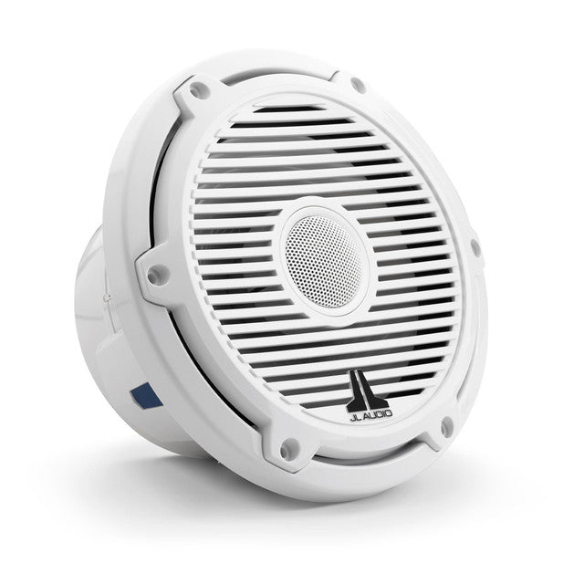 JL Audio M6-770X-C-3Gw 7.7" Marine Coaxial Speakers-Gloss White Sports Grills (Pair) JL Audio