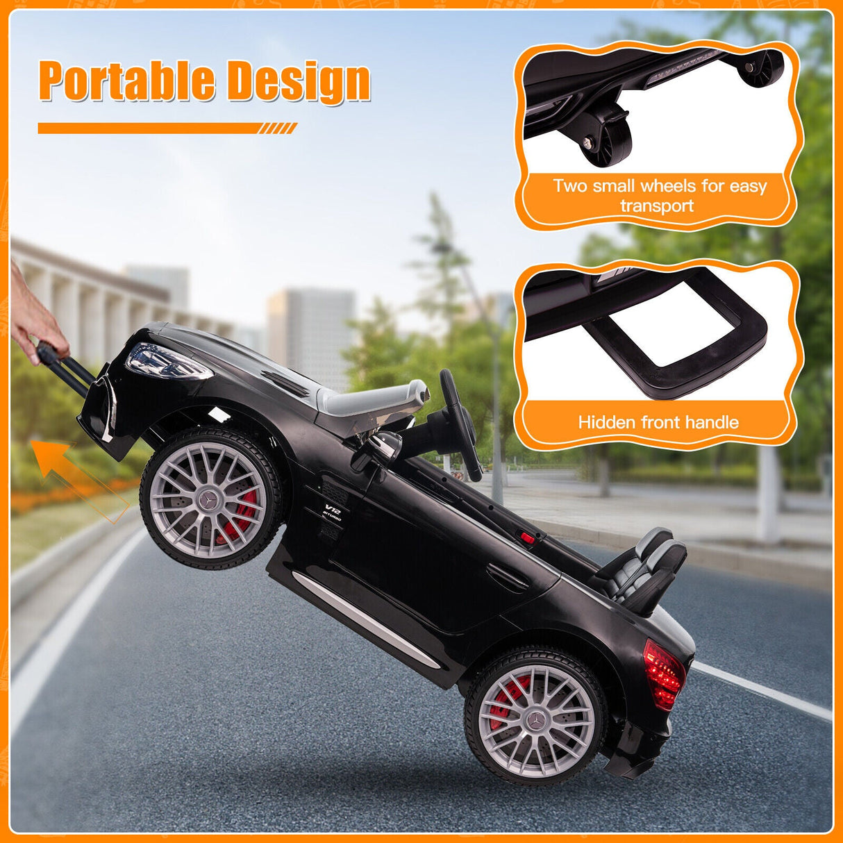 Mercedes-Benz GLA45 Electric Ride-On Car for Kids - 12V Children's Vehicle