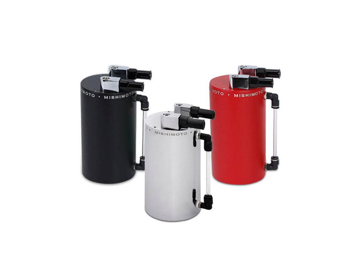 Mishimoto Large Aluminum Oil Catch Can, Cummins, Duramax, Powerstroke Mishimoto