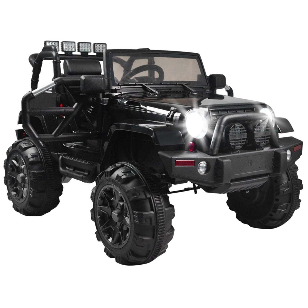 MP3 Remote Control Electric Ride-On Truck for Kids - 1 Seater with Battery Power