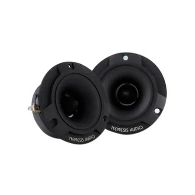 Nemesis Audio NA-TW40 3.8" 200W Pro Aluminum Super Bullet Tweeters with Capacitor Crossover (Pair) Nemesis Audio