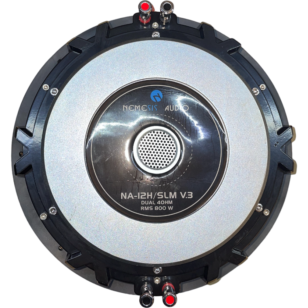 Nemesis Audio NA-12HSLM v.3 12" 800W RMS Shallow Mount Subwoofer DVC 4-Ohm Nemesis Audio