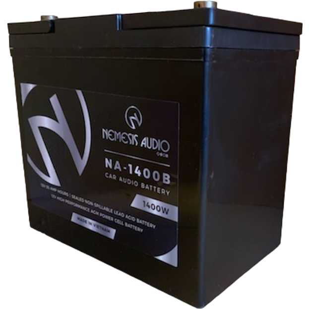 Nemesis Audio NA-1400B 55AH 1400W AGM Power Cell 12V Battery Nemesis Audio