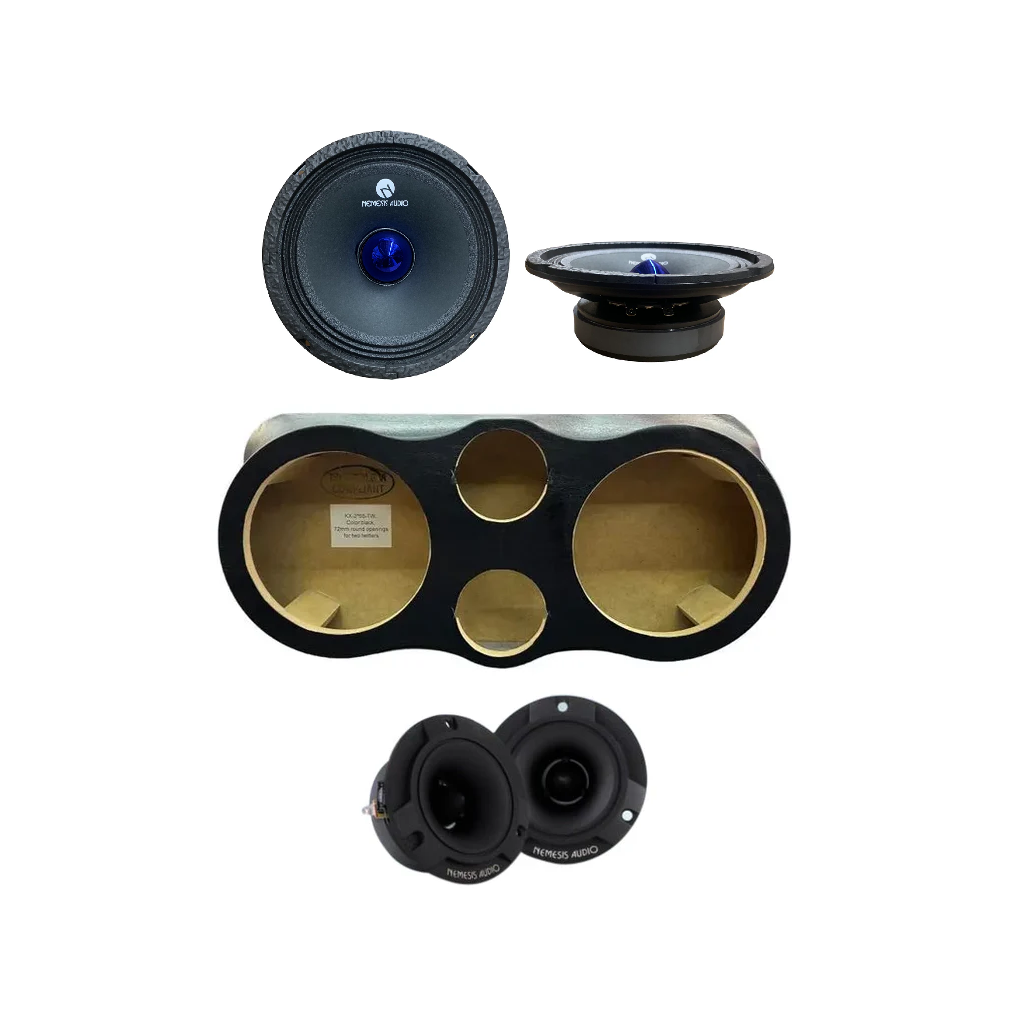 Nemesis Audio TT Panel Bundle (2) Nemesis NA-6.5SLM 6.5" (1 Pair) NA-TW40 Nemesis Audio