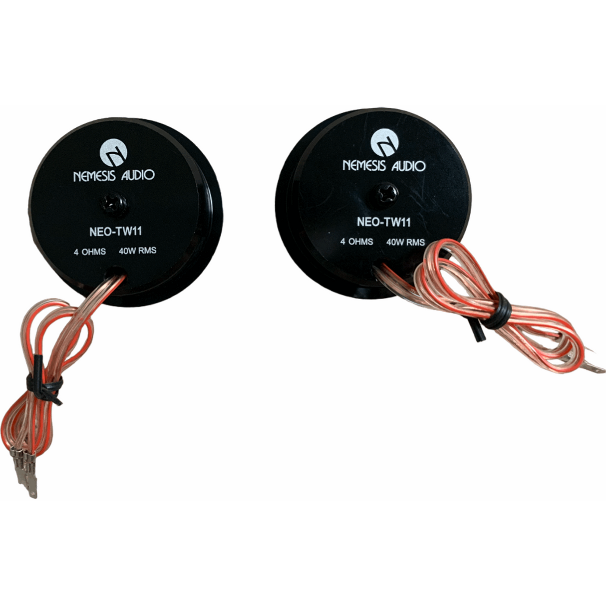 Nemesis Audio NEO-TW11 80W Neo Silk Dome Tweeters (Pair) Nemesis Audio