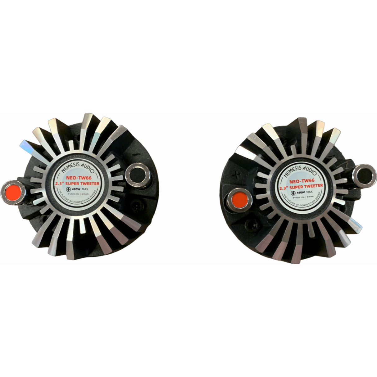 Nemesis Audio NEO-TW66 240W High Compression Neo Super Bullet Tweeters (Pair) Nemesis Audio