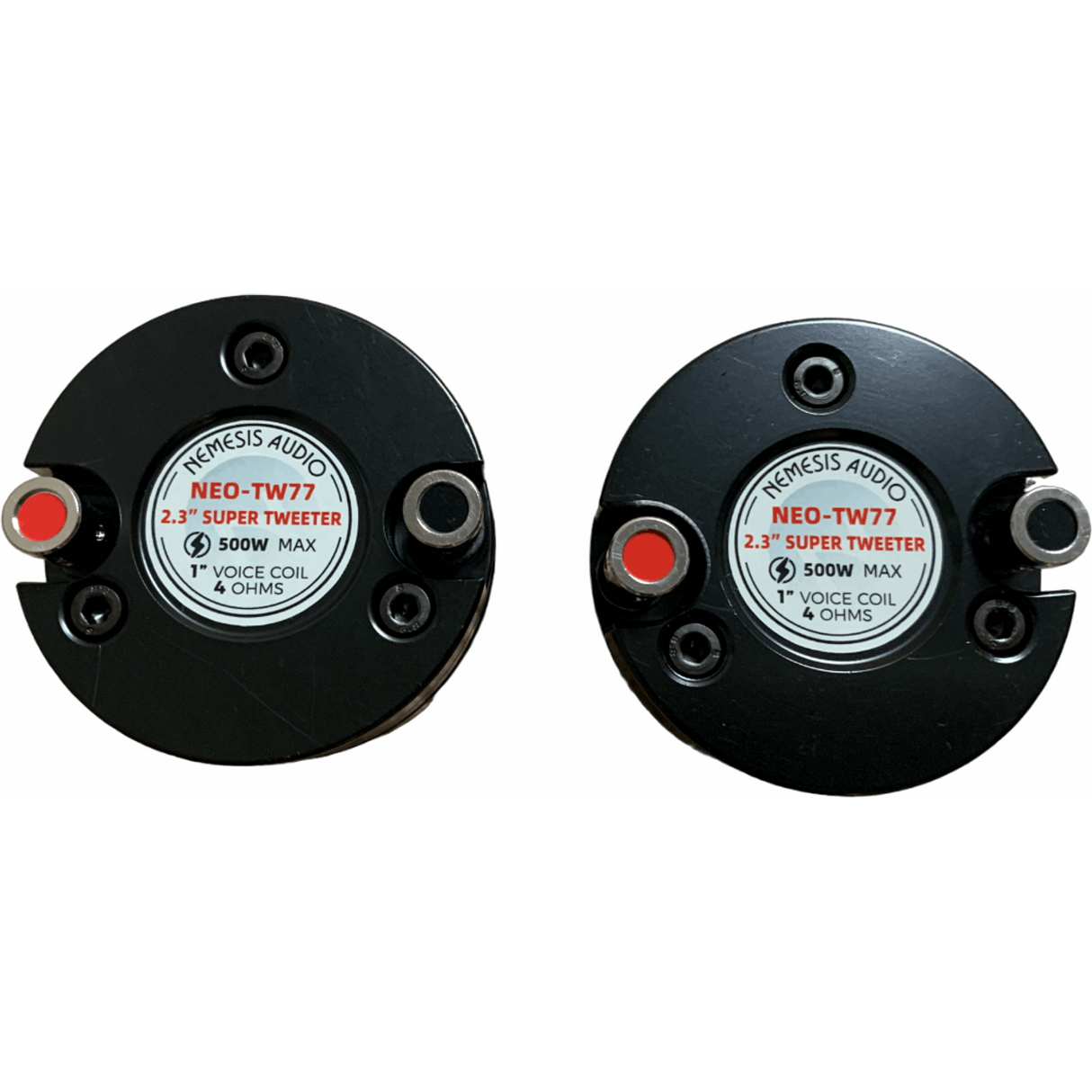 Nemesis Audio NEO-TW77 250W High Compression Neo Super Bullet Tweeters (Pair) Nemesis Audio