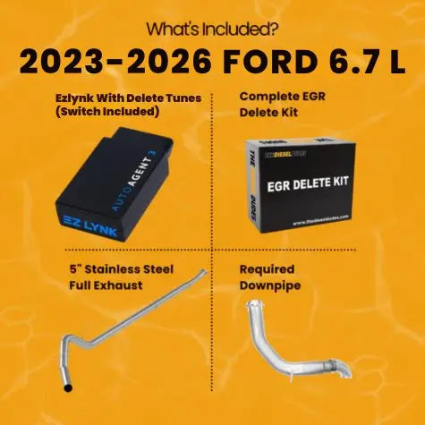 Ford 6.7 Powerstroke Full Delete Bundle | 2023-2026 thedieseldudes