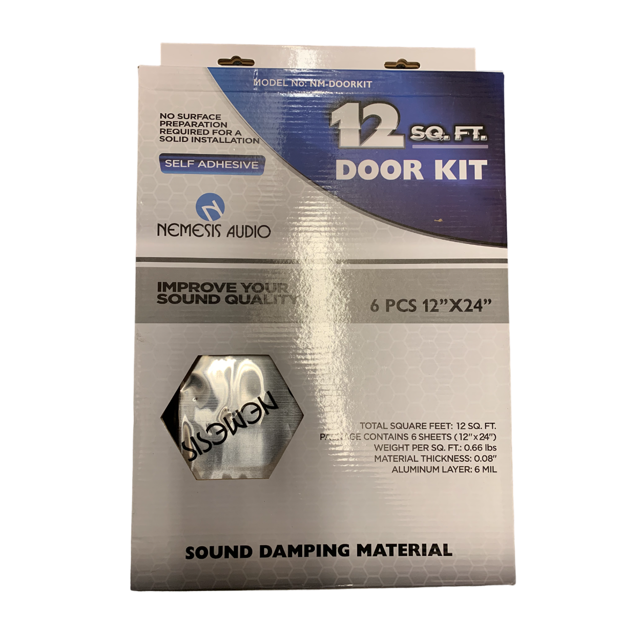 Nemesis Audio NM-DOORKIT 12 SQ. Ft. Sound Dampening Door Kit Nemesis Audio
