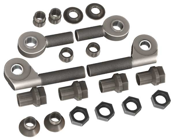 7/8 Inch Offset Heim Steering Kit No Tubing