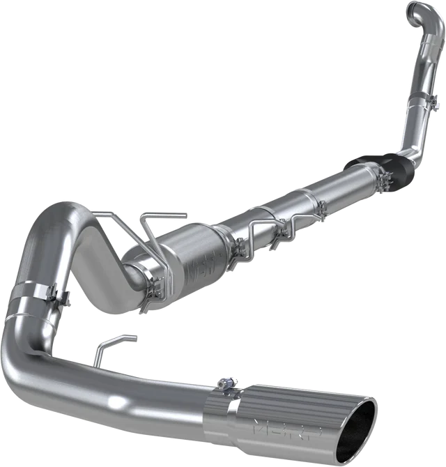 MBRP 4" Turbo-Back Exhaust Stainless System - 1994-1997 Ford F-Series MBRP