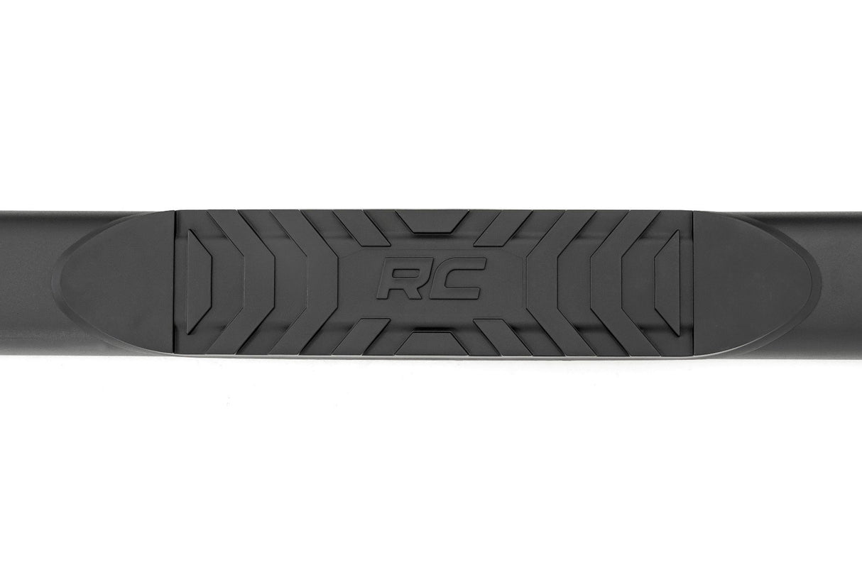Oval Nerf Step | Double Cab | Black | Toyota Tacoma 2WD/4WD (2005-2023)