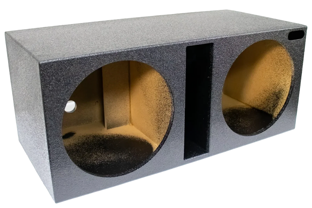 Dual 15" Ported Subwoofer Box Moon Car Stereo