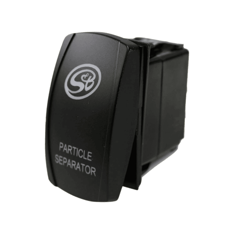 LED Rocker Switch w/ S&B Logo for Particle Separator S&B