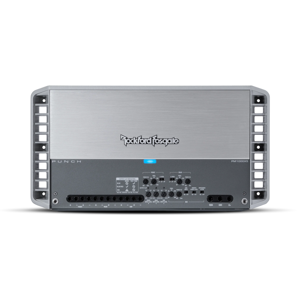 Punch Marine 1,000 Watt Class-bd 5-Channel Amplifier