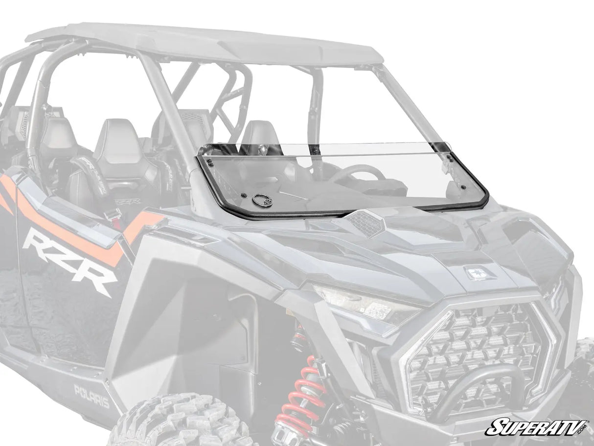 SuperATV Polaris RZR Pro R Half Windshield