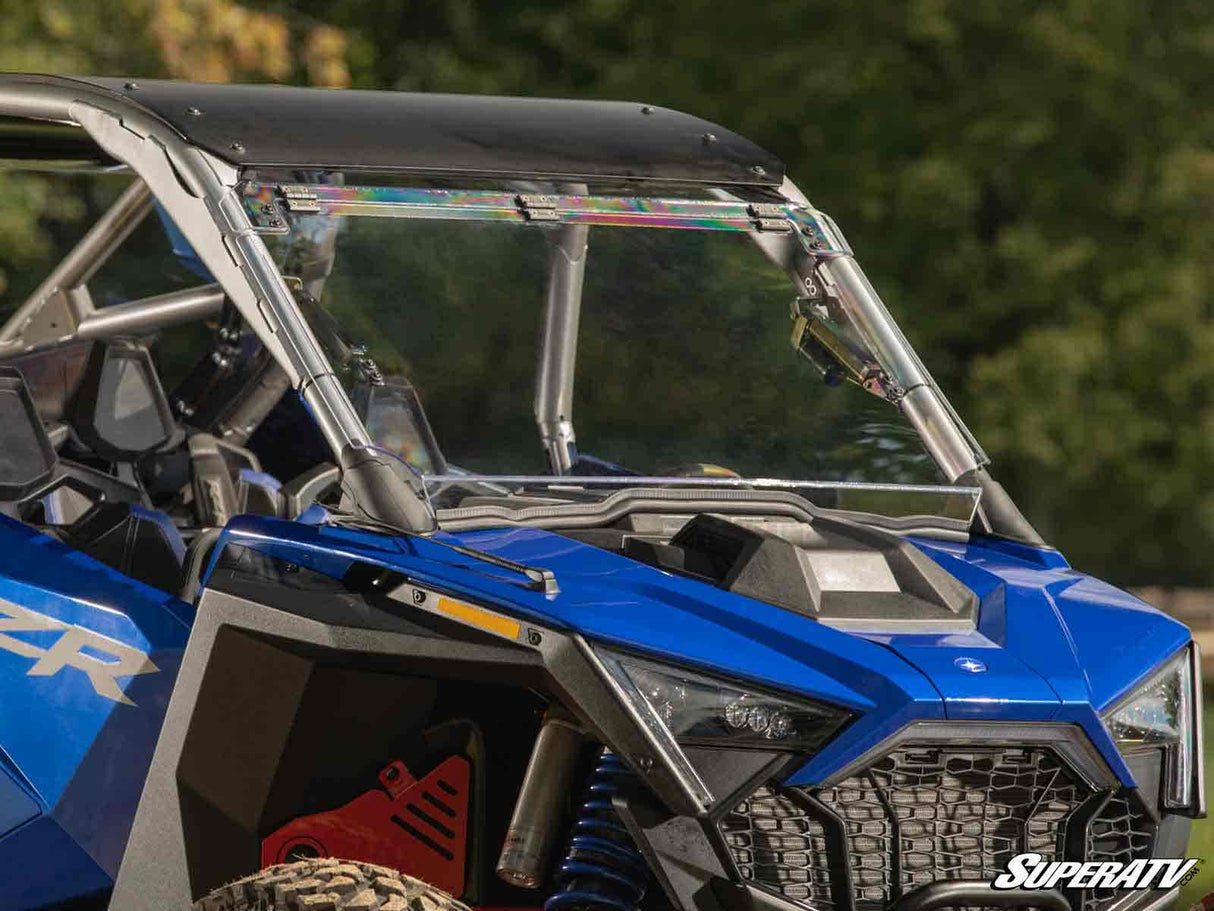 SuperATV Polaris RZR Pro R MaxDrive Power Flip Windshield