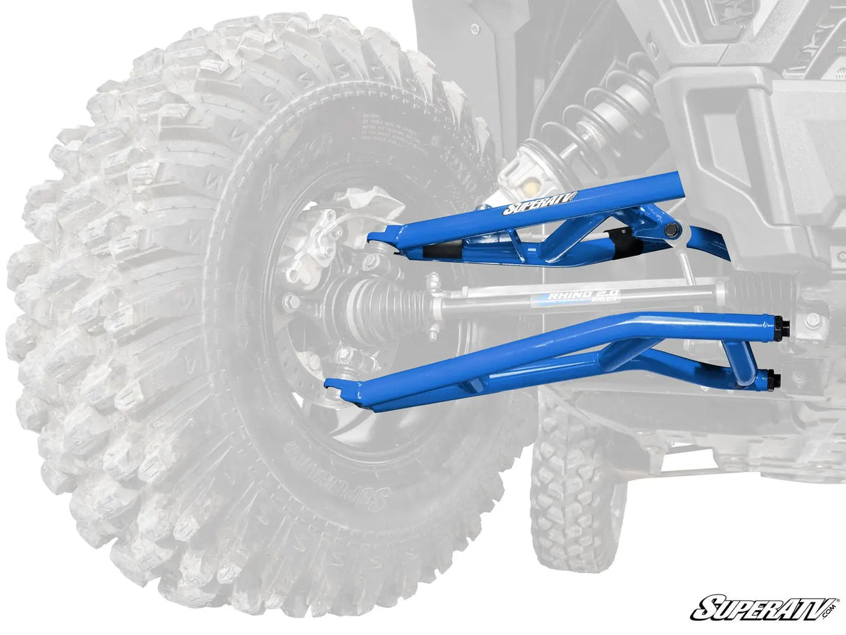 SuperATV Polaris RZR XP Turbo High Clearance 1.5" Forward Offset A-Arms