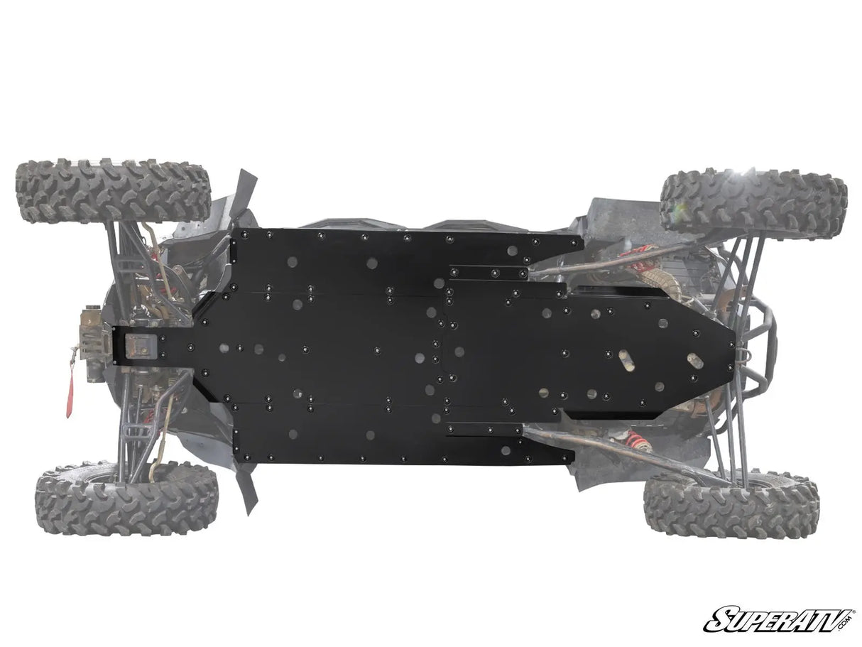 SuperATV Polaris RZR XP 4 Turbo Full Skid Plate