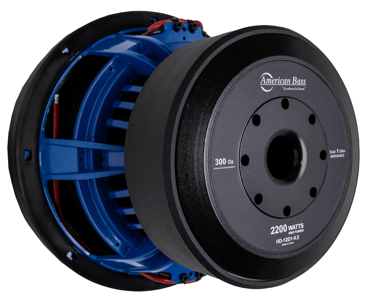 Power Pack: 2 HD 12 Subwoofers + Godfather Comp 5D Amplifier