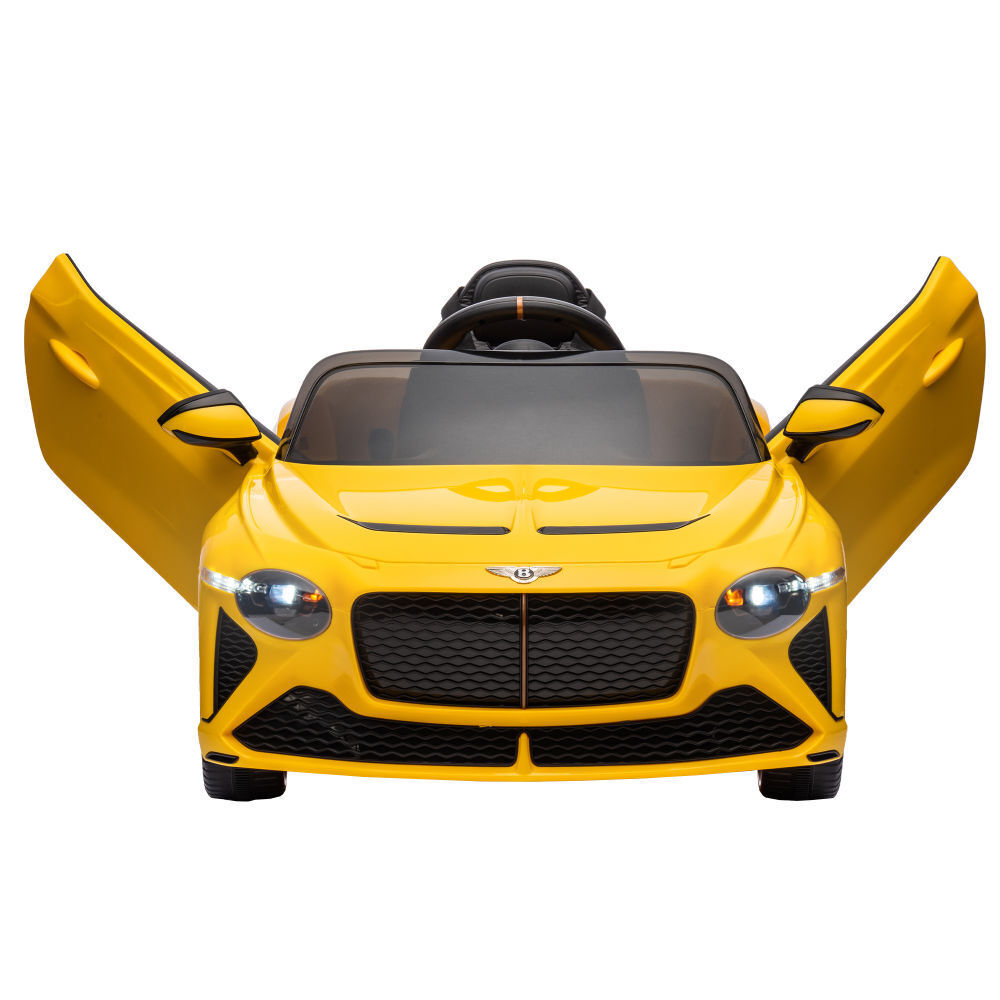 Premium 12V Licensed Bentley Mulsanne Kids Ride-On Car with 2.4G Remote Control for an Enhanced Driving Experience