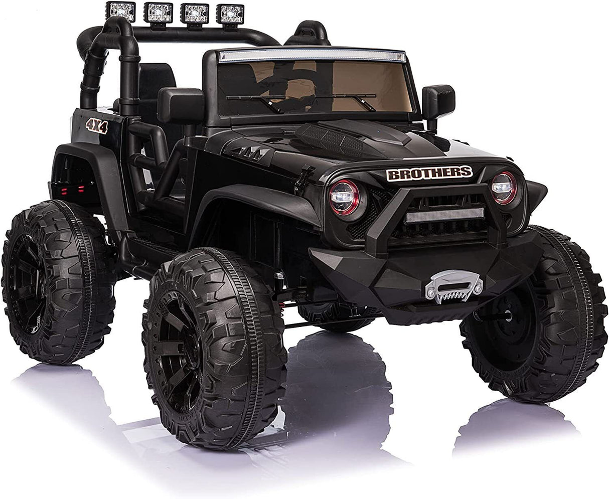 Premium 24V Electric Kids Jeep with Remote Control and Dual 200W Motors - Seats 2