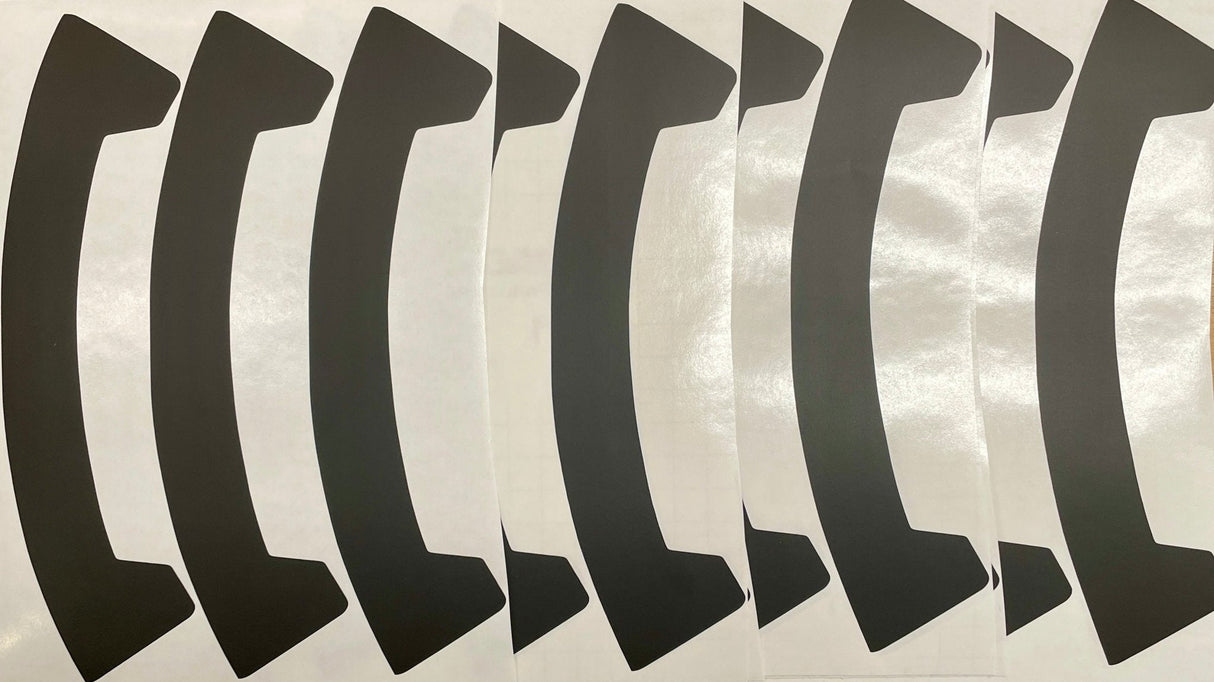 Premium Cast Vinyl Decal Overlays for 2024-2026 Tacoma TRD Sport Wheels x4