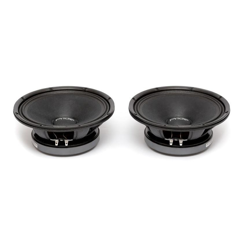 Pride Diamond 8" v3 300W RMS Midrange Speakers (Pair) Pride Audio