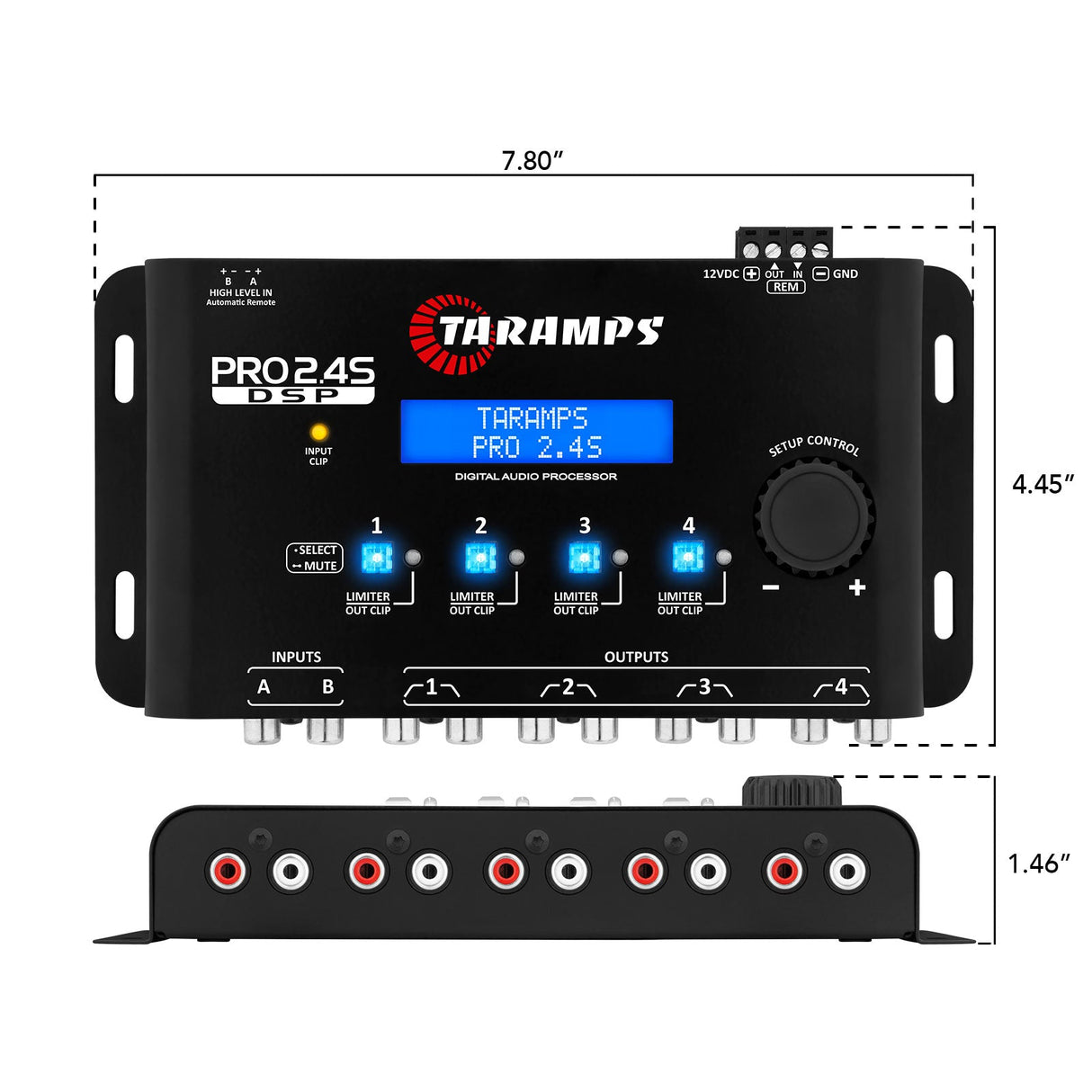 Taramps PRO 2.4S Audio Processor Taramps US