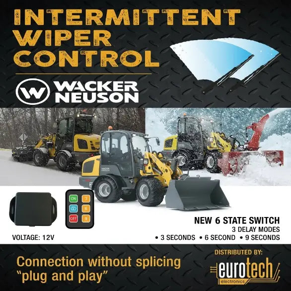 Wacker Neuson WL28/WL32 Front Windshield Wiper Control