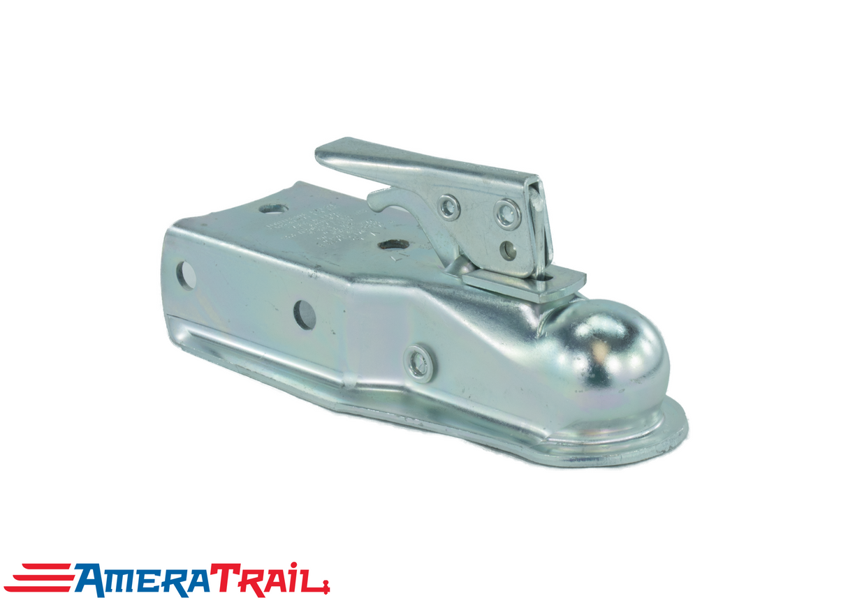 2" Coupler, 5000 lb. Capacity, 3" Channel, Zinc Plated - Dutton Lainson USA