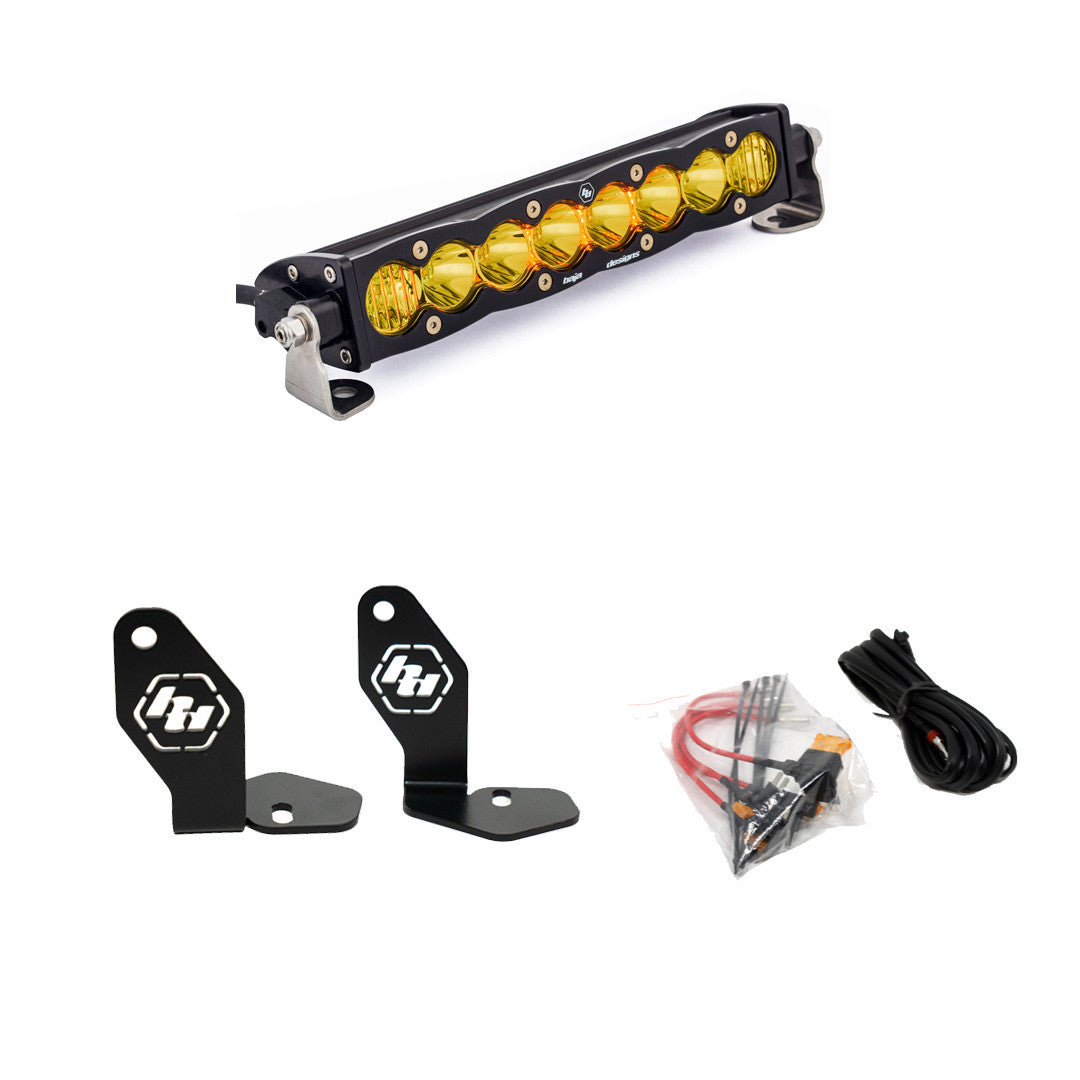 Baja Designs Polaris RZR Pro R S8 10" Hood Mount Kit - Polaris RZR Pro R 2022-2024 Baja Designs