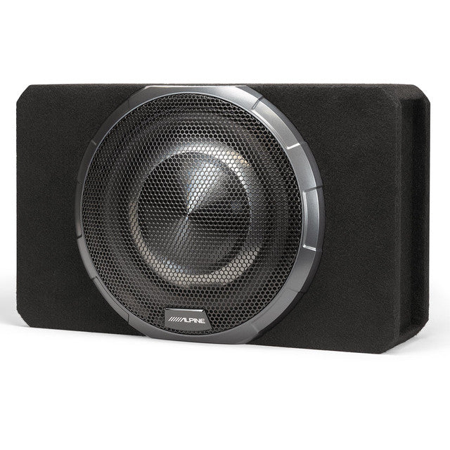 Alpine PWV-SB10 | 10" BassRev™ Powered Subwoofer Enclosure Alpine