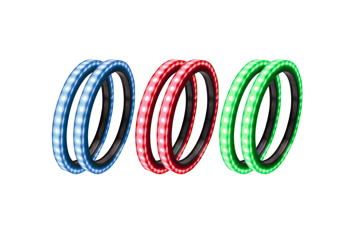 6.5" RGB LED Speaker Rings (Pair) | UTVS-65LSR UTV Stereo