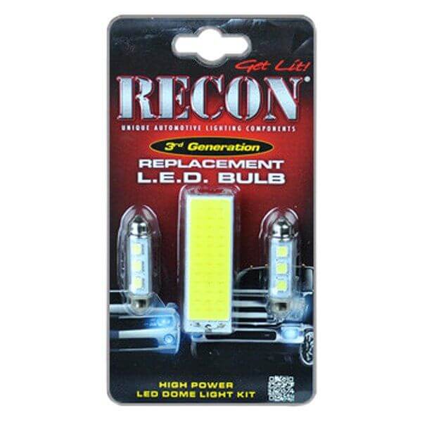 Ford Super Duty F250/350/450/550/650 99-10 High Power LED Dome Light Replacement Set