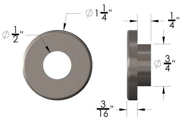 Repair Weld Washer 1/2"