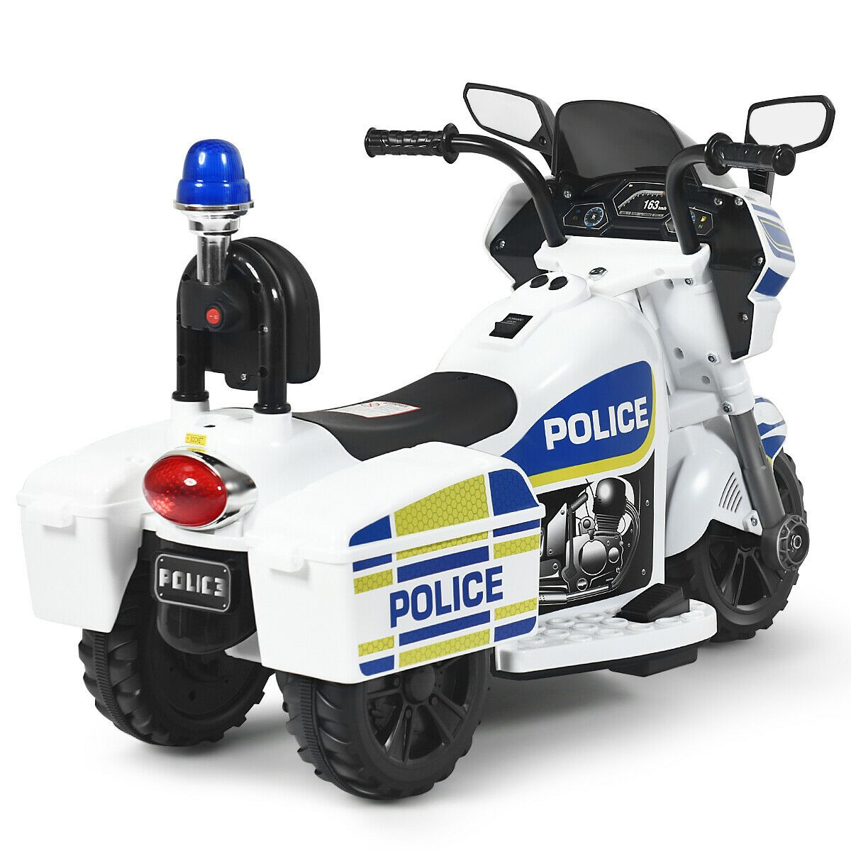 Rev Up the Fun with Our 6V Electric 3-Wheel Motorcycle Toy for Kids - Complete with Sound Effects!