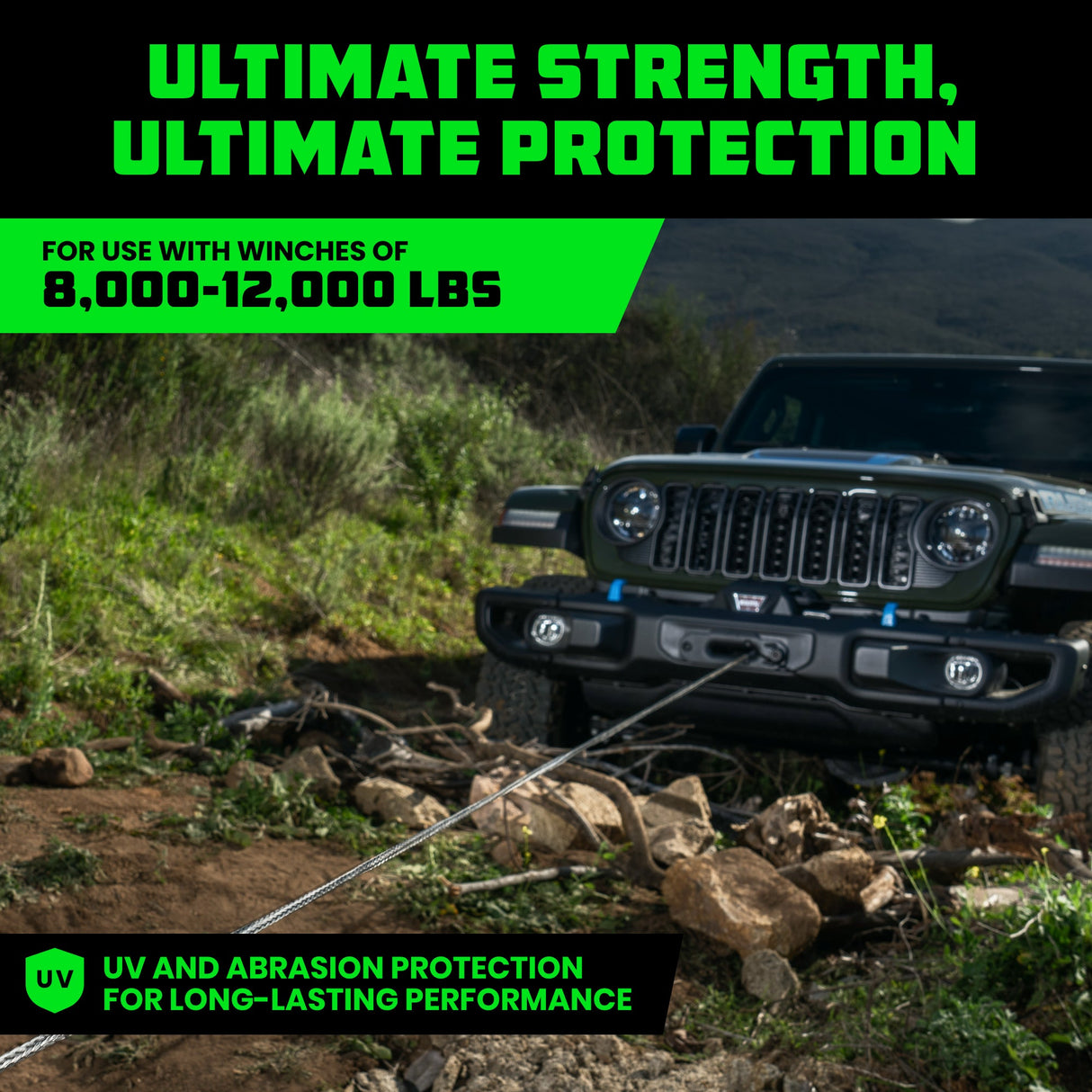 Synthetic Winch Rope