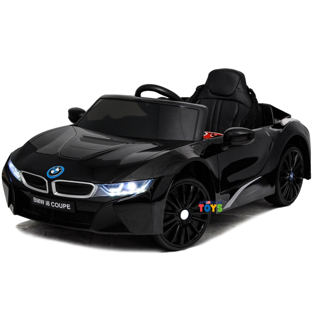 12V Licensed BMW Kids Ride-On Coupe with RC, MP3, and Single Seat in Multiple Colors