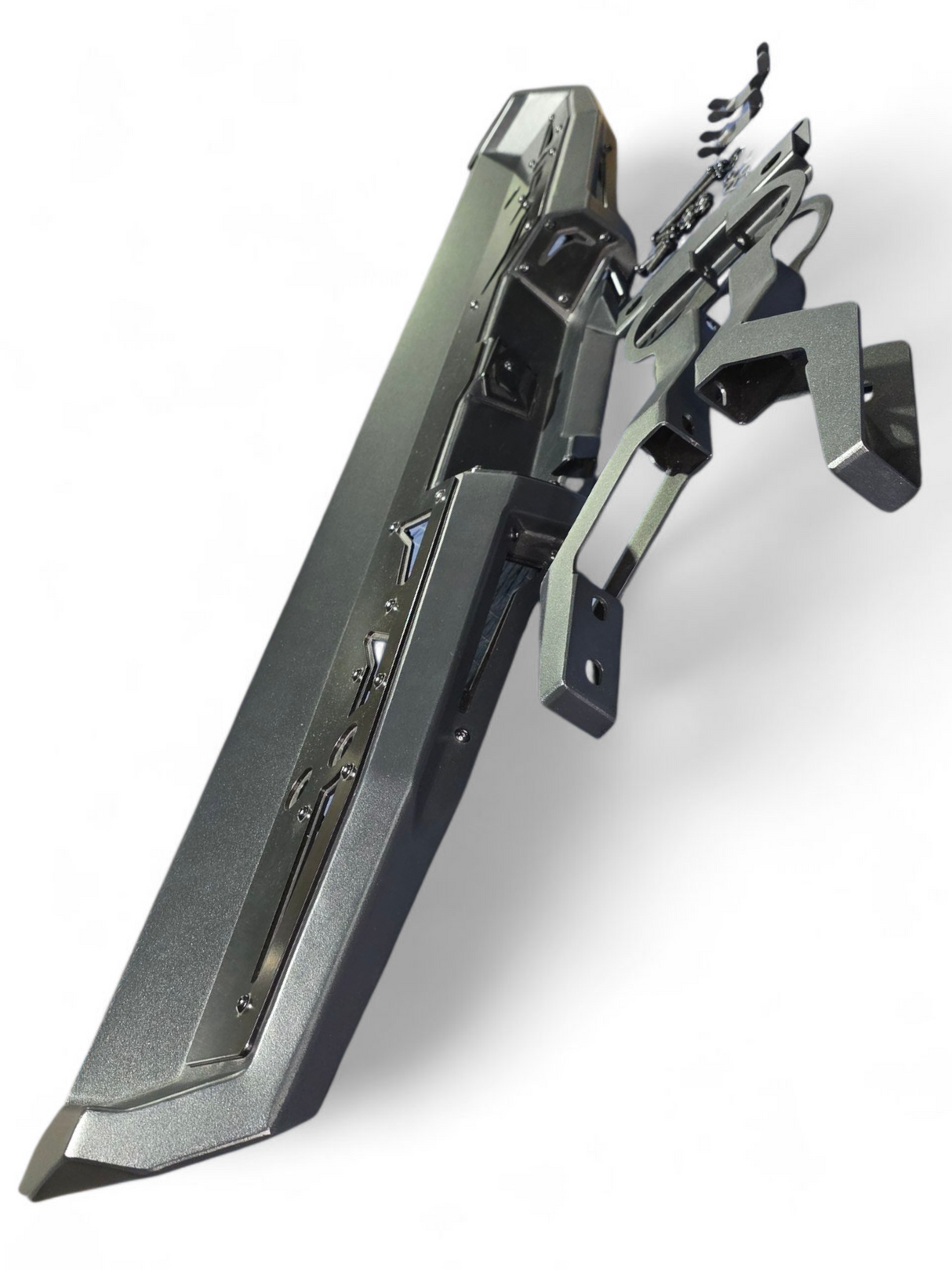 2024+ Polaris Ranger 1500 XD Volt Rear Bumper www.elektricoffroad.com