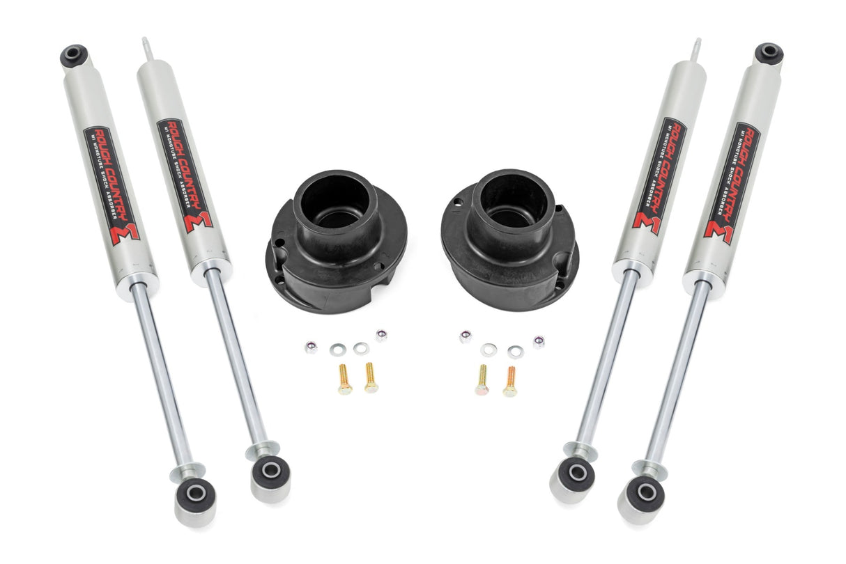 Rough Country 2.5 Inch Leveling Kit Ram 2500 4WD 2014-2026 & 3500 2013-2026 377-config