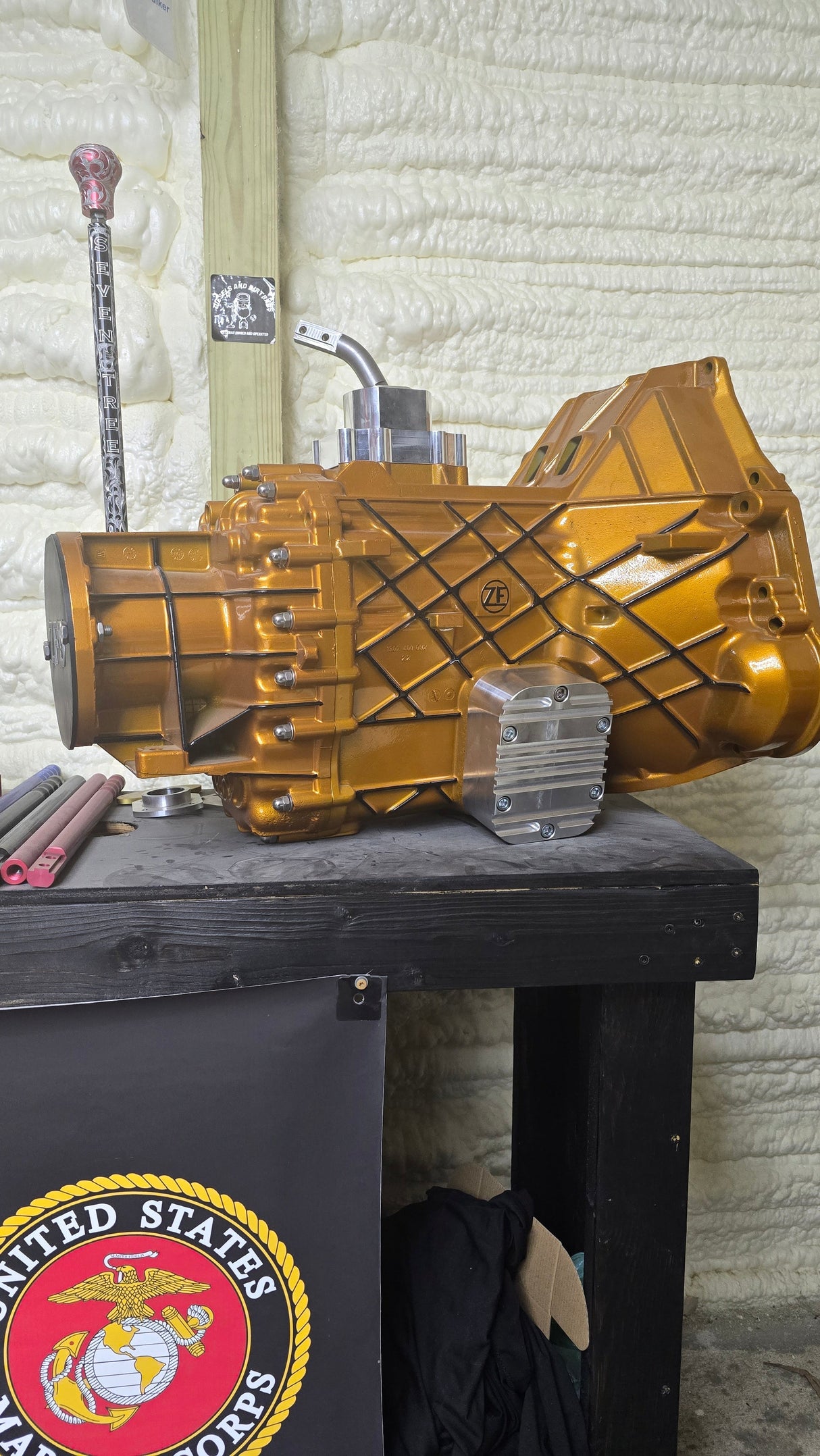 Diesels and Dirtbags Billet Transmission Cooler for ZF Manual Transmissions - 1980-2010 Ford F-Series & Bronco Diesels and Dirtbags
