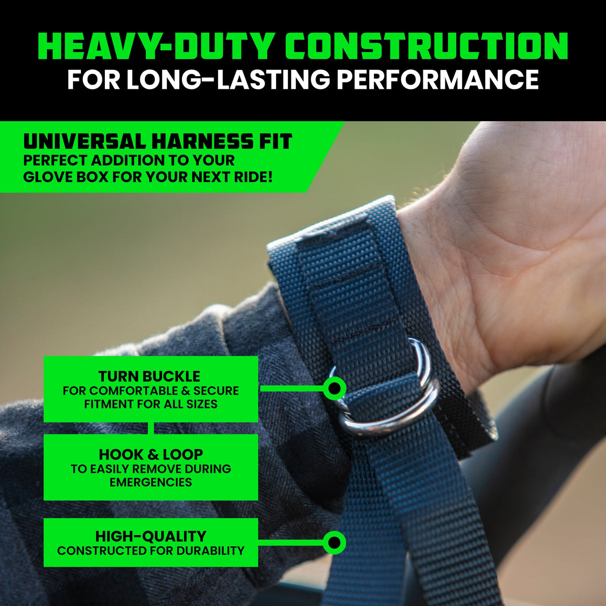 UTV Safety Wrist Restraints (Pair)