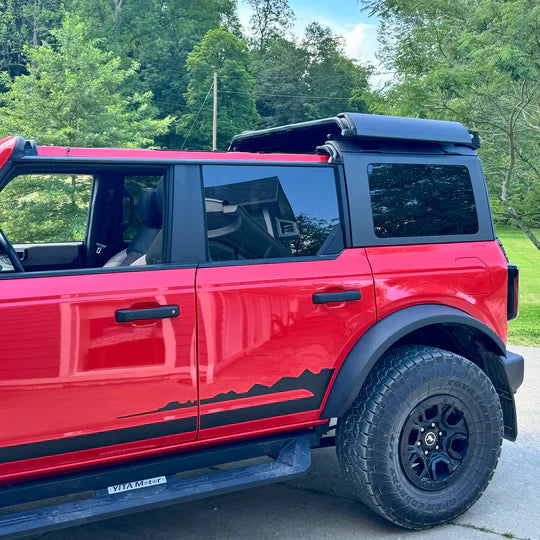 EZ 4X4 Middle Panel Roof Rack Holder | '21- Current Ford Bronco