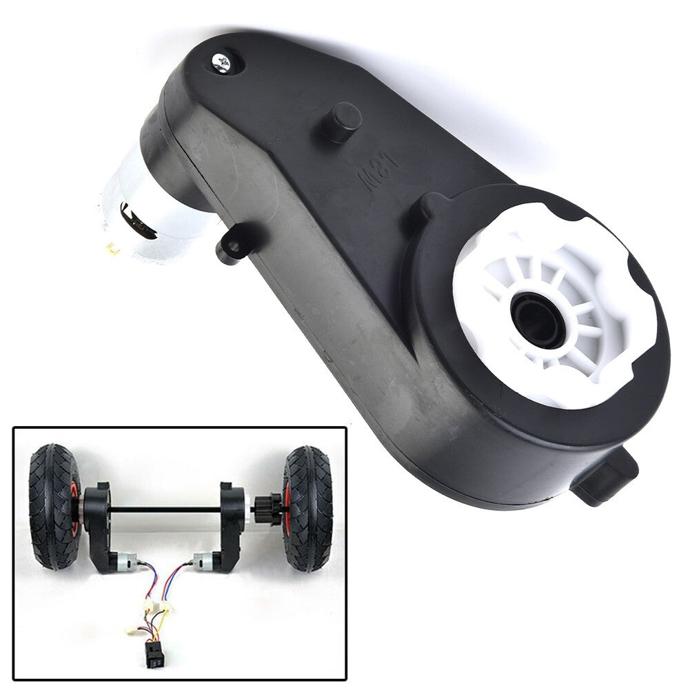 RS550 12V 30000RPM Motor with Gearbox for Kids Ride-On Cars