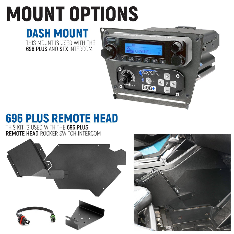 Rugged Radios RZR PRO XP/Turbo R/Pro R - Communication Kit with Bluetooth and Radio
